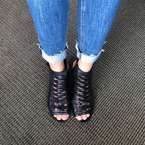 Vince Camuto Black Heeled Sandals